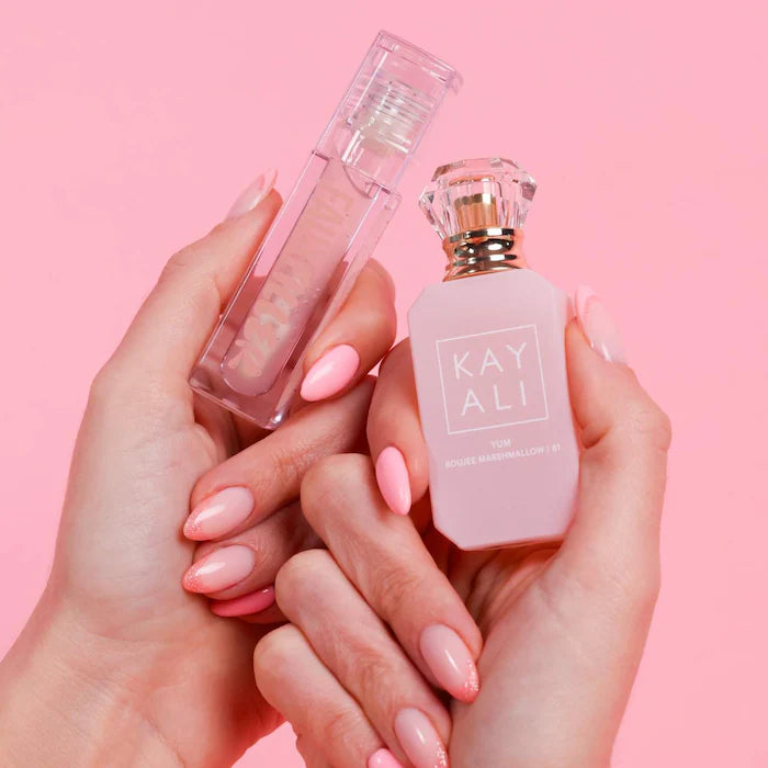 Kayali Yummy Kiss Set - Yum Marshmallow + Faux Filler Gloss Glassy