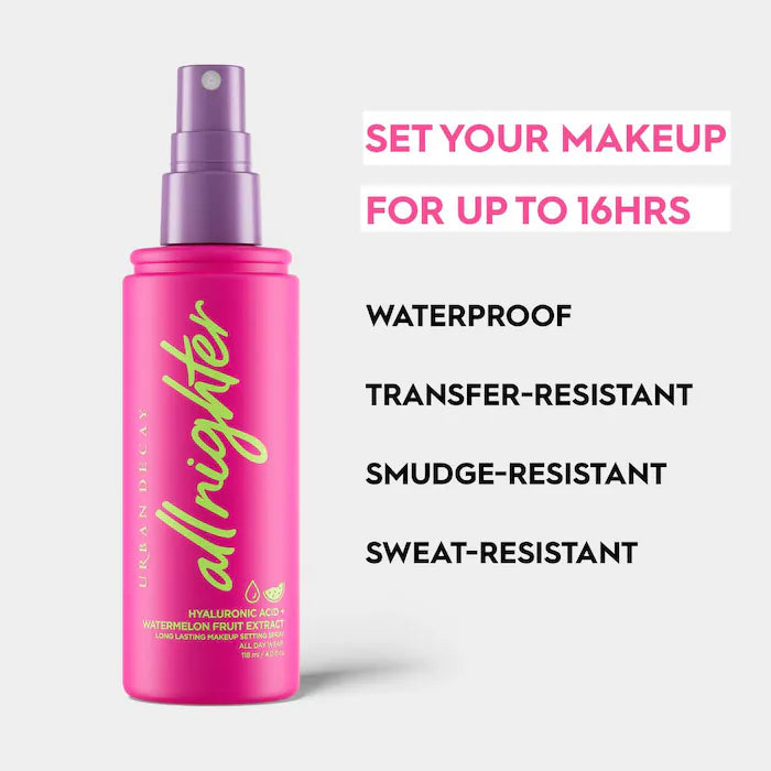 Urban Decay
All Nighter Hydrating Hyaluronic Acid Dewy Setting Spray