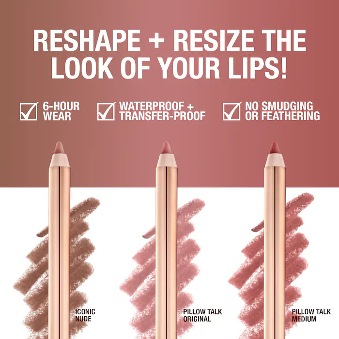 Charlotte Tilbury
Mini Iconic Lip Cheat Lip Liner Trio