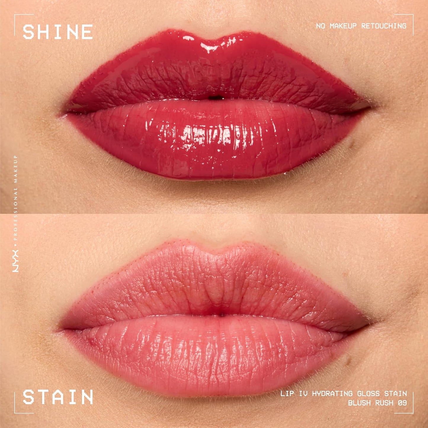 NYX Lip IV Hydrating Lip Gloss Stain