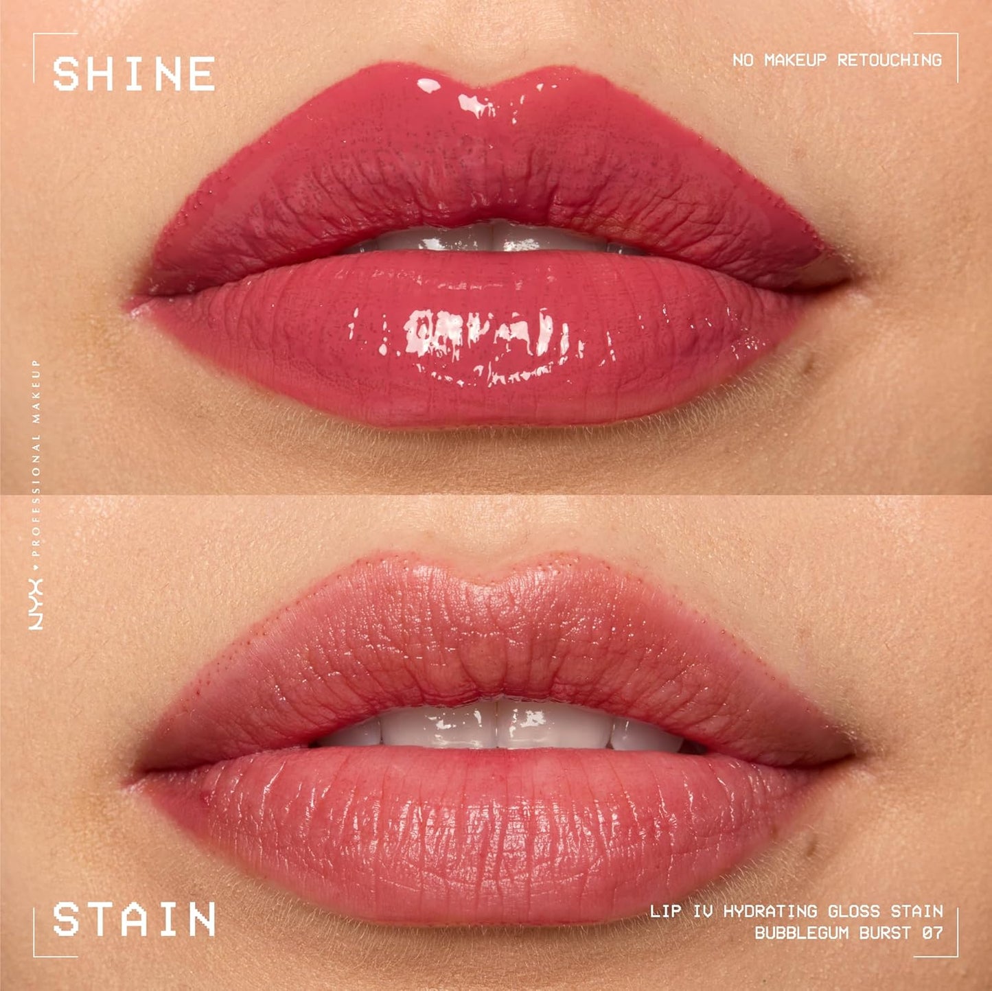 NYX Lip IV Hydrating Lip Gloss Stain