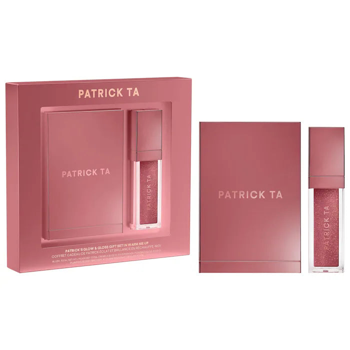 Patrick Ta Patrick's Glow and Gloss Set: Major Headlines Blush Duo