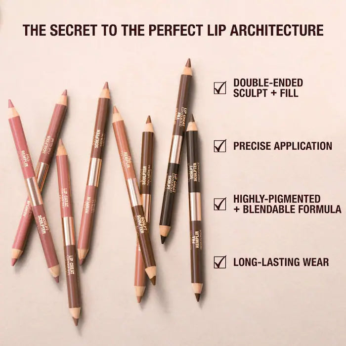 Charlotte Tilbury
Super Nudes Lip Cheat Contour Duo Lip Liner