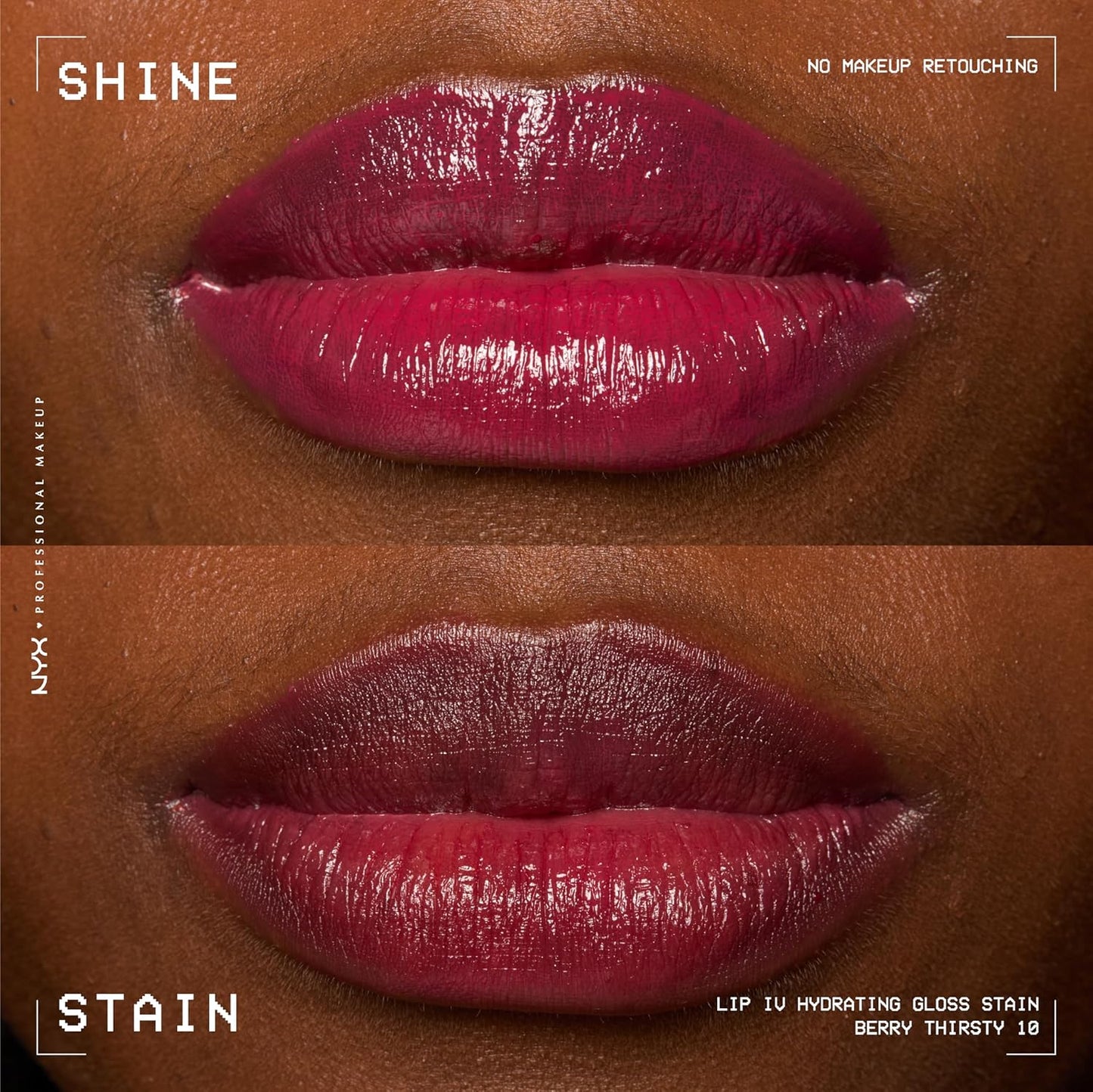 NYX Lip IV Hydrating Lip Gloss Stain