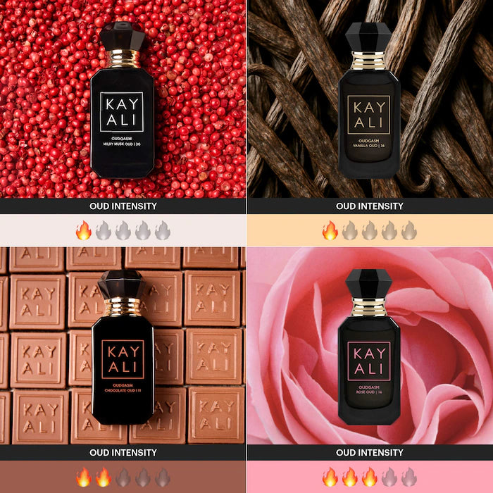 KAYALI
OUDGASM MILKY MUSK OUD | 30 Eau de Parfum Intense Travel Spray