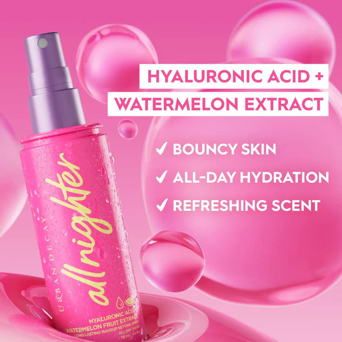 Urban Decay
All Nighter Hydrating Hyaluronic Acid Dewy Setting Spray