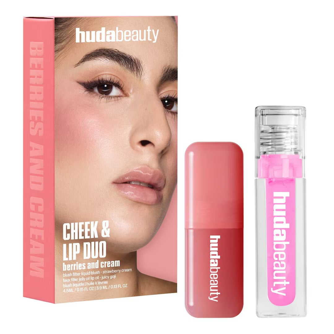 Huda Beauty Cheek & Lip Duo Berries and Cream – Beauty Land