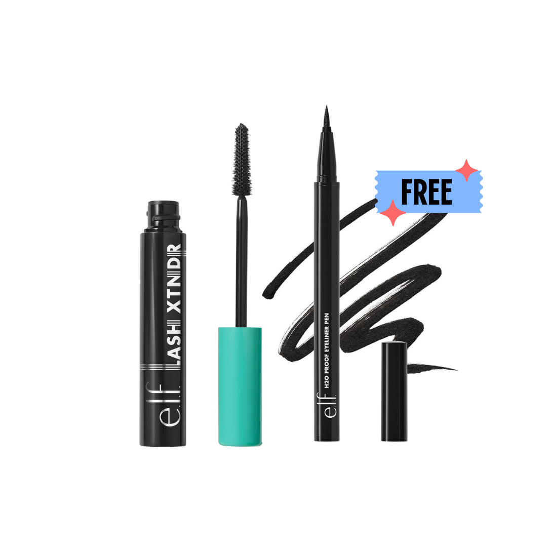 e.l.f Lash XTNDR Mascara+ FREE e.l.f H2O Proof Eyeliner Pen
