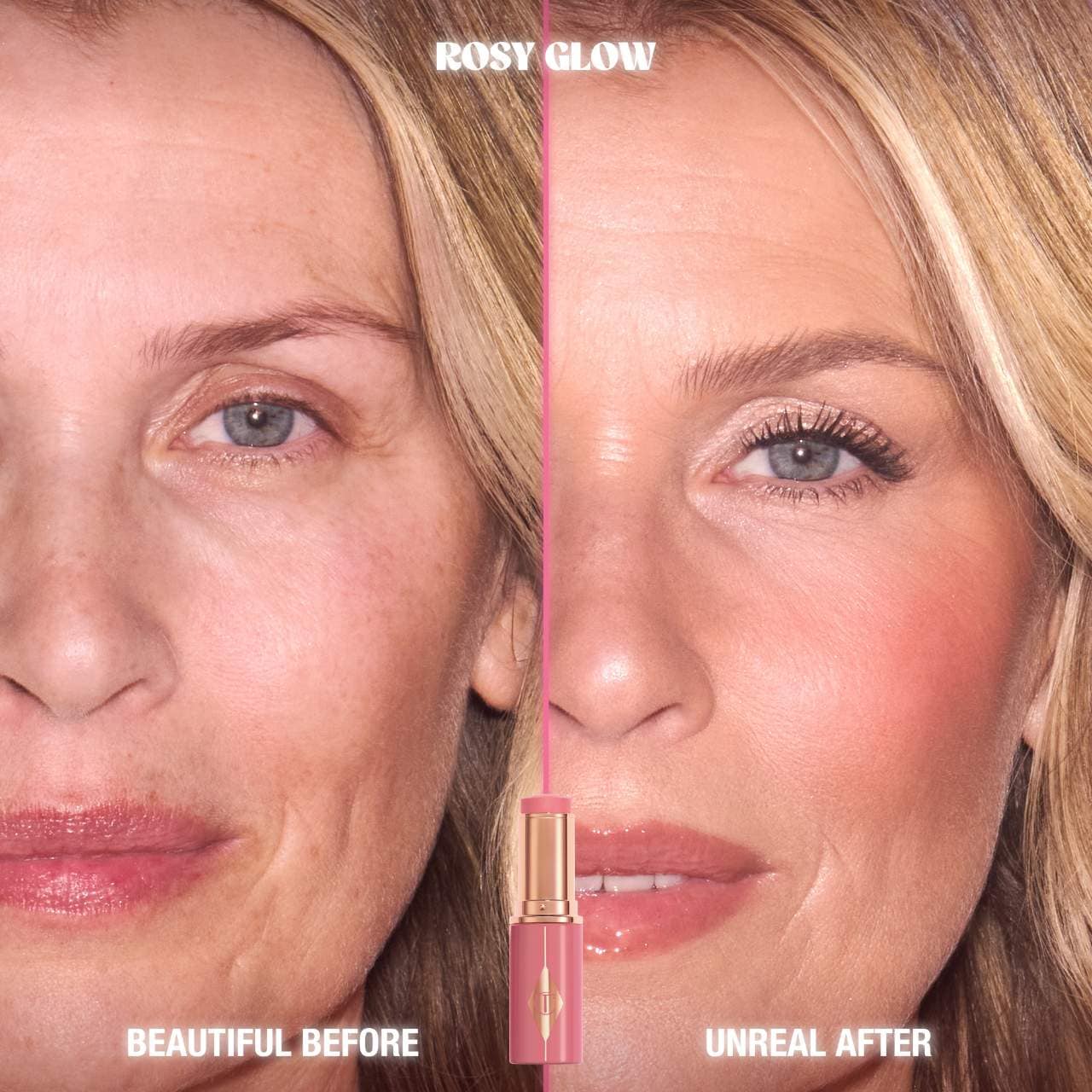 Charlotte Tilbury Unreal Lip + Cheek Glow Blush Stick