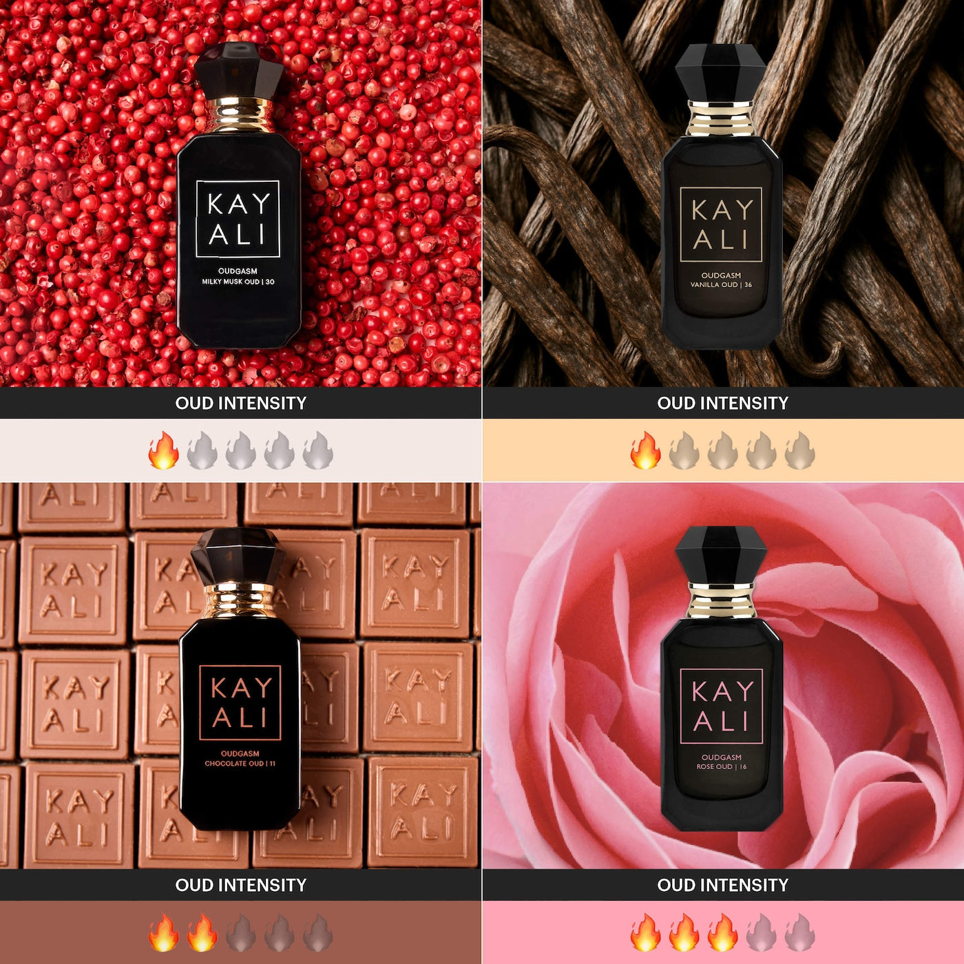 Kayali Oudgasm Discovery Layering Sampler Perfume Set