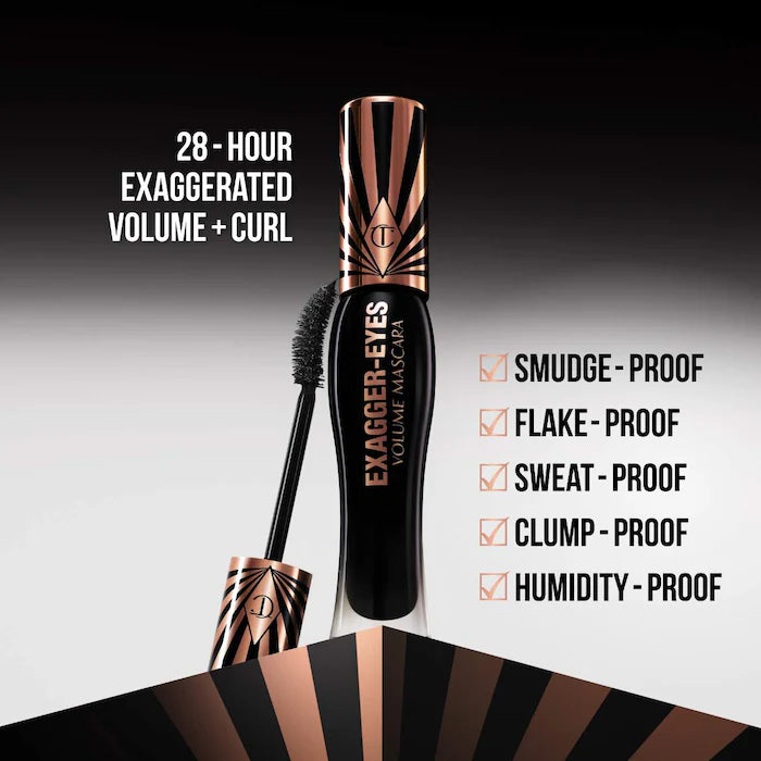 Charlotte Tilbury
Exagger-eyes Volumizing and Curling Mascara