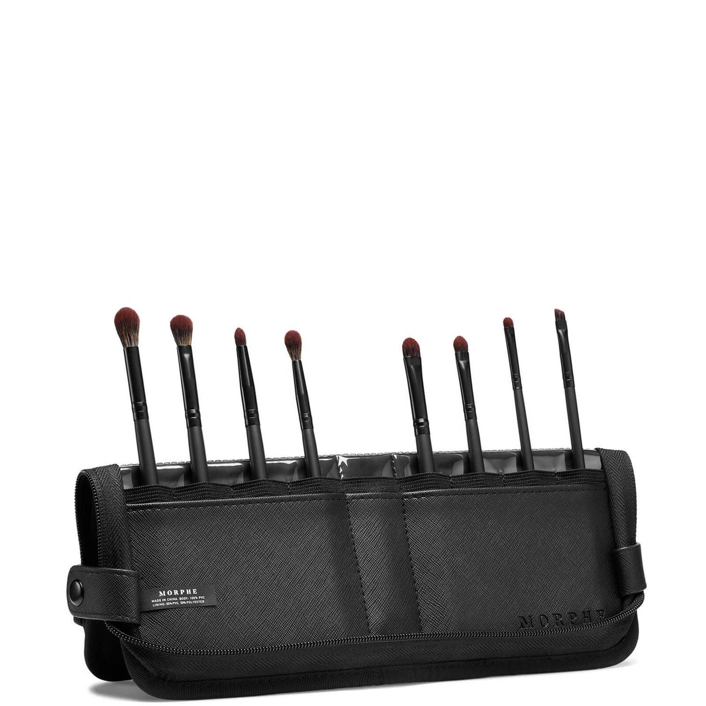 Morphe Mua Portfolio 8 Piece Eye Brush Set and Case