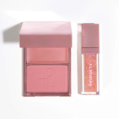 Patrick Ta Patrick's Glow and Gloss Set: Major Headlines Blush Duo and Lip Gloss