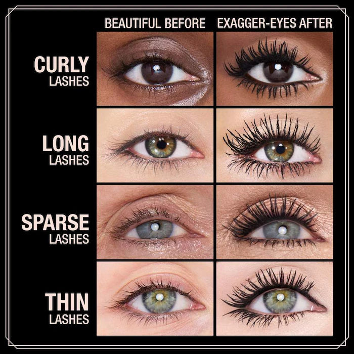 Charlotte Tilbury
Exagger-eyes Volumizing and Curling Mascara