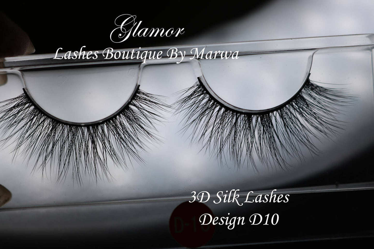 Glamor Lashes by Marwa 3D Silk Lashes