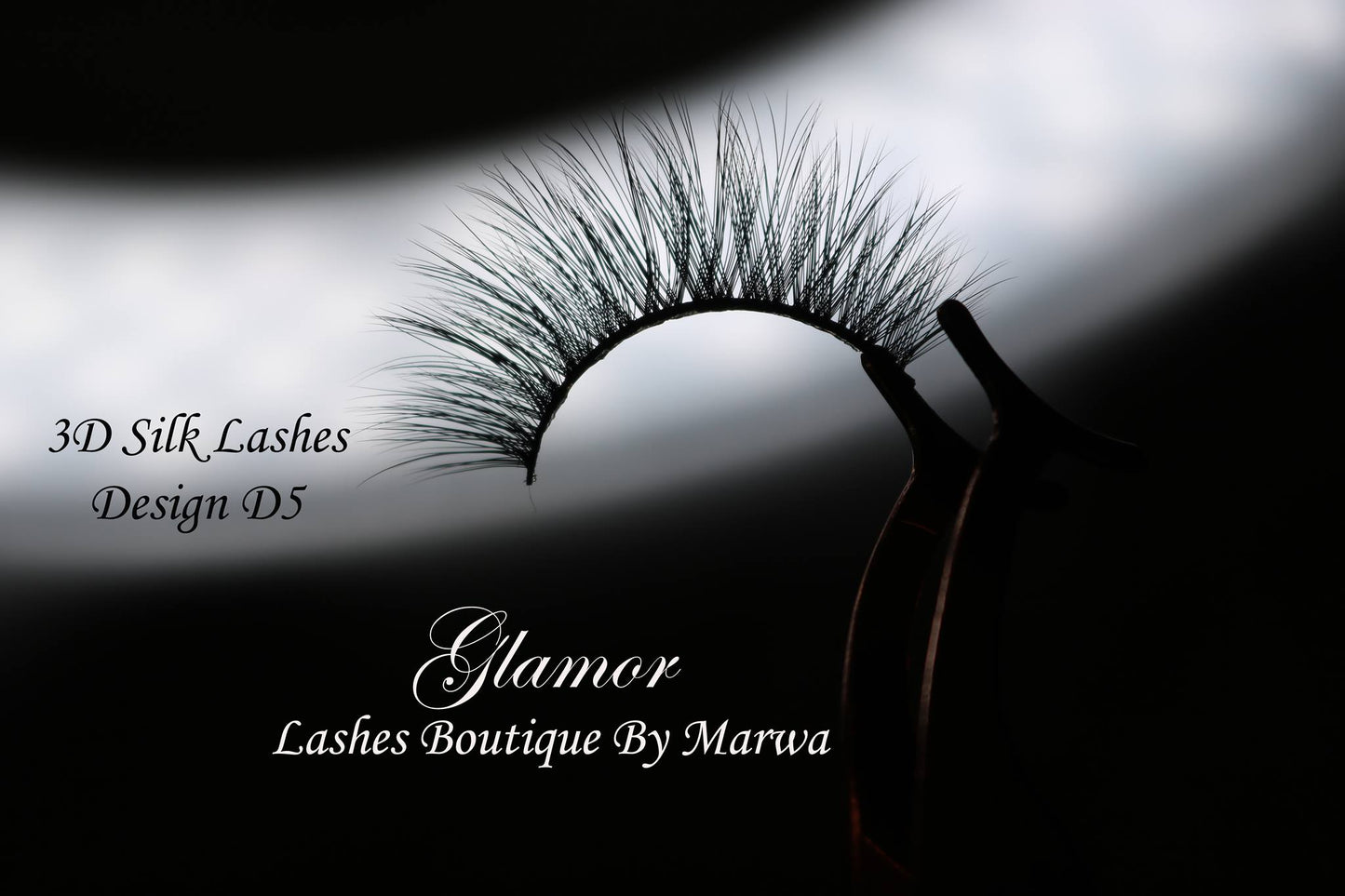 Glamor Lashes by Marwa 3D Silk Lashes