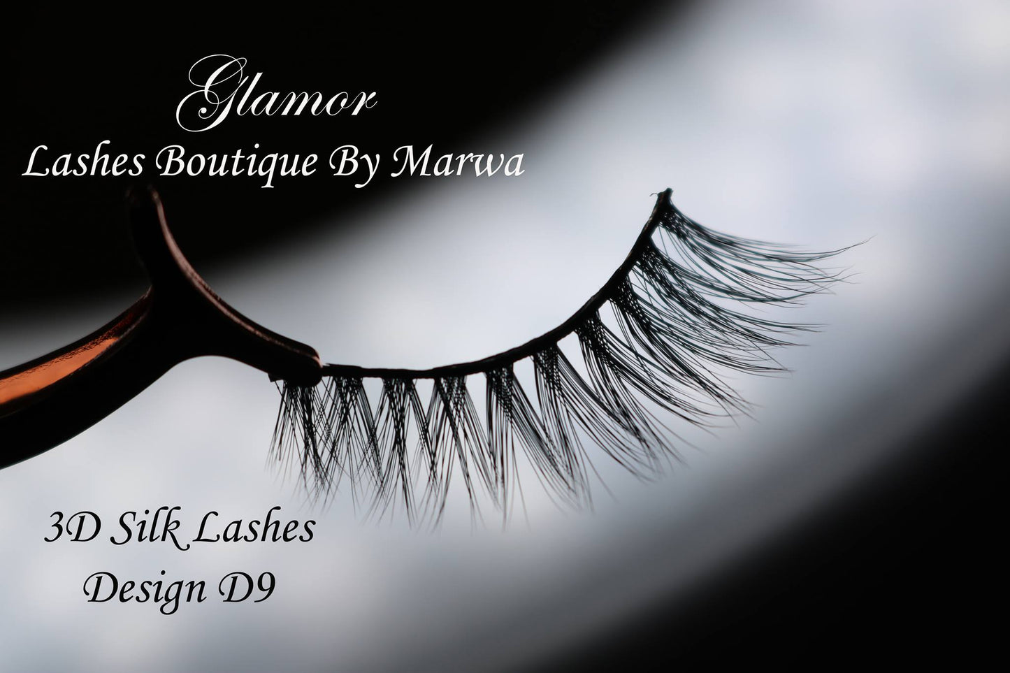 Glamor Lashes by Marwa 3D Silk Lashes