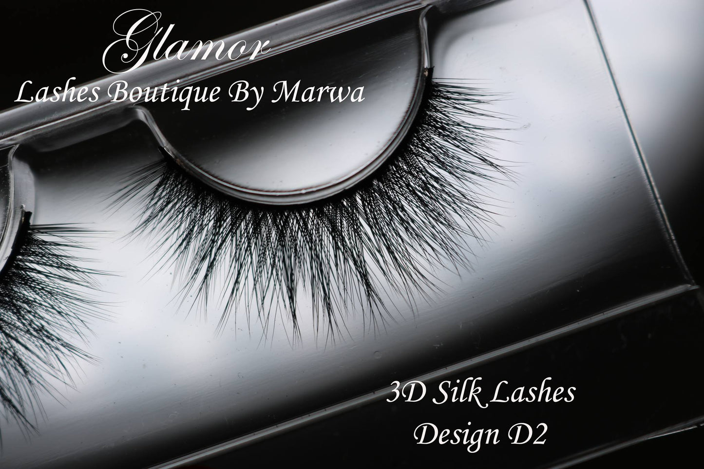 Glamor Lashes by Marwa 3D Silk Lashes