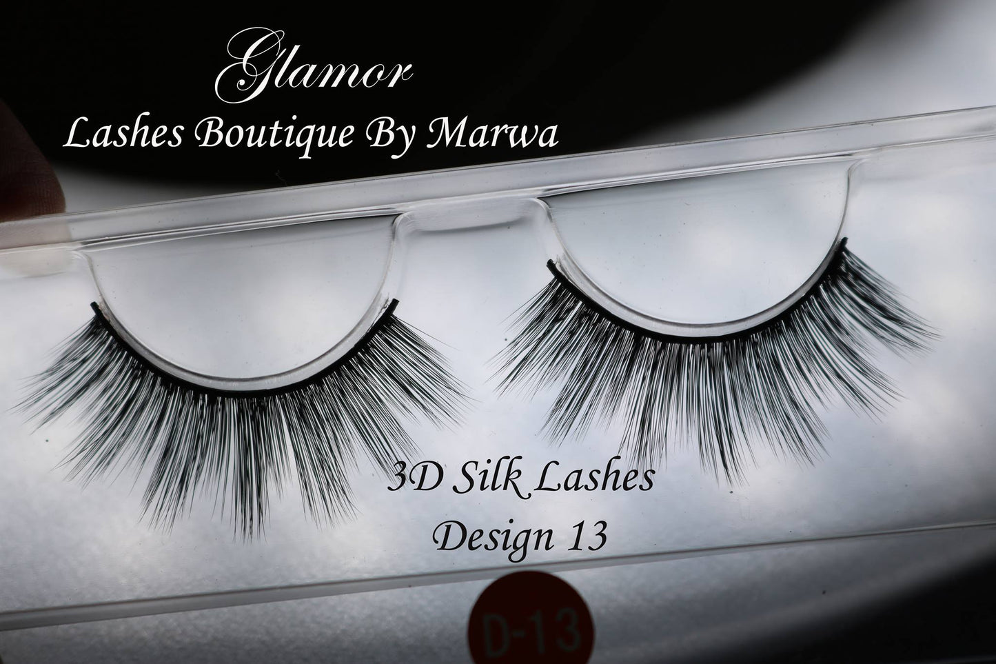 Glamor Lashes by Marwa 3D Silk Lashes