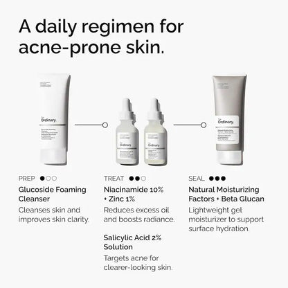 The Ordinary 
Salicylic Acid 2% Solution, Exfoliating Serum for Acne