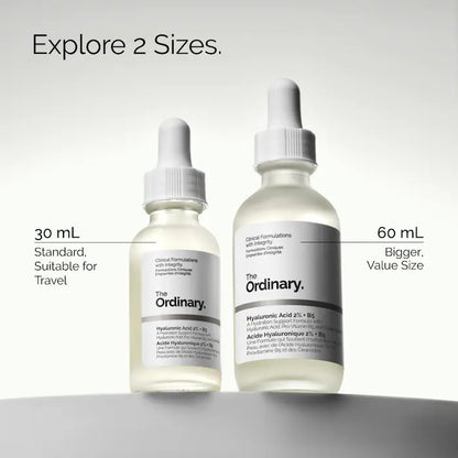 The Ordinary 
Hyaluronic Acid 2% + B5 Hydrating Serum with Ceramides
