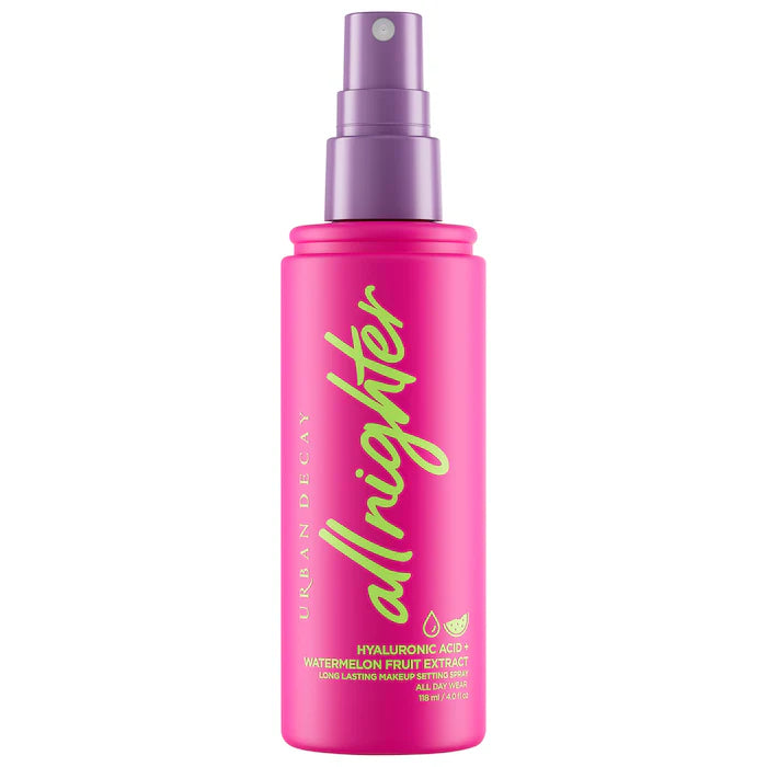 Urban Decay 
All Nighter Hydrating Hyaluronic Acid Dewy Setting Spray