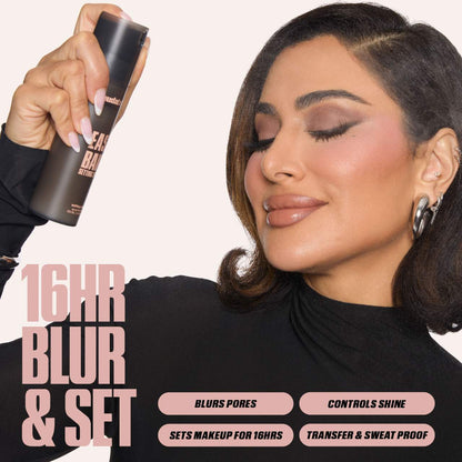HUDA BEAUTY 
Easy Bake Blurring Setting Spray with 16-Hour Wear