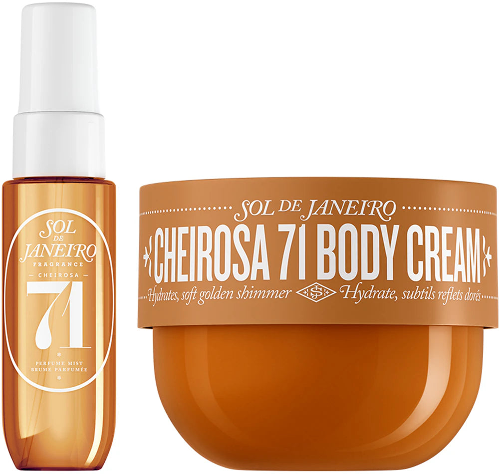 Sol de Janeiro Cozy Cravings Body Duo – Cheirosa 71 Cream & Perfume Mist Gift Set
