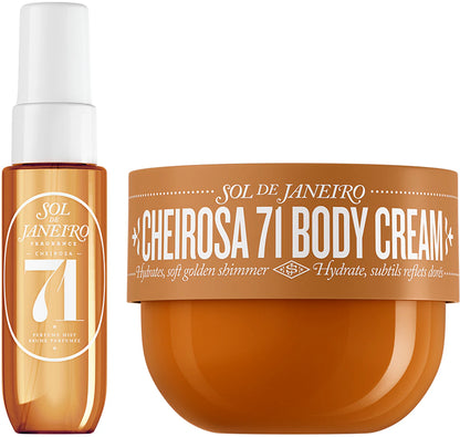 Sol de Janeiro Cozy Cravings Body Duo – Cheirosa 71 Cream & Perfume Mist Gift Set