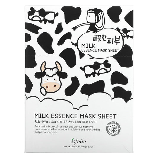 Esfolio Pure Skin Milk Essence Mask Sheet