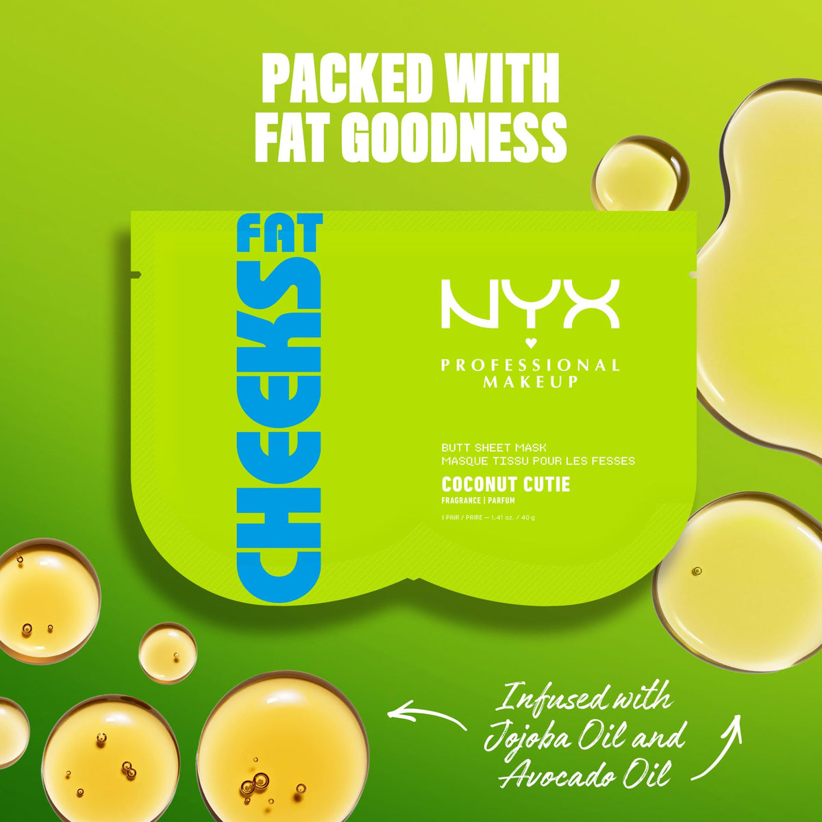 NYX Fat Cheeks Butt Mask