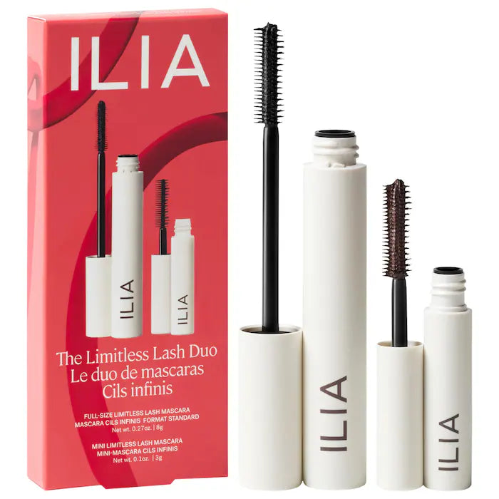 ILIA 
The Limitless Lash Duo - Black & Brown Mascara Gift Set