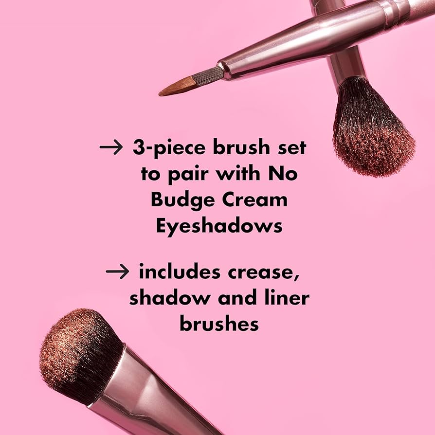 e.l.f No Budge Brush Trio