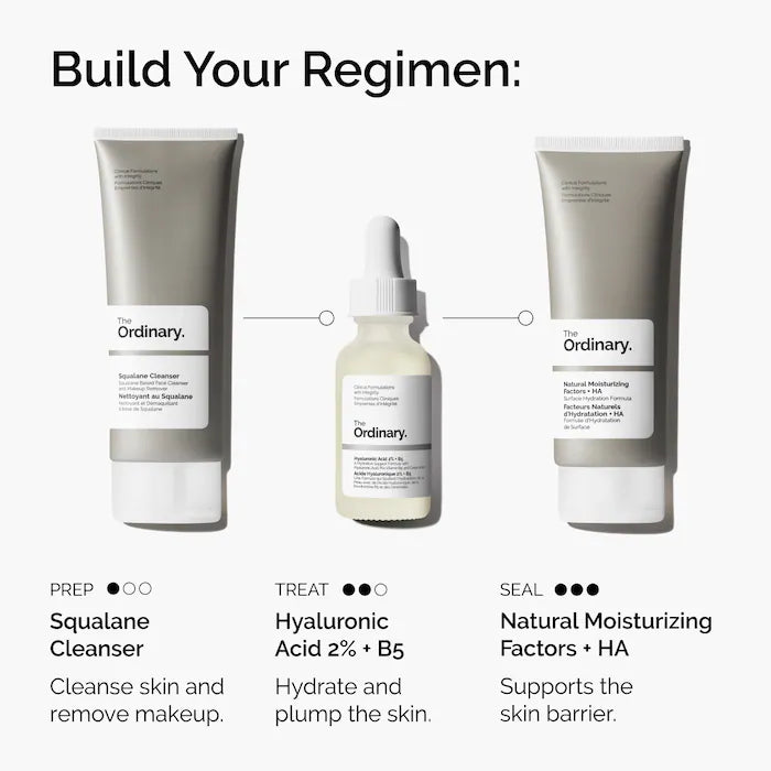 The Ordinary 
Hyaluronic Acid 2% + B5 Hydrating Serum with Ceramides