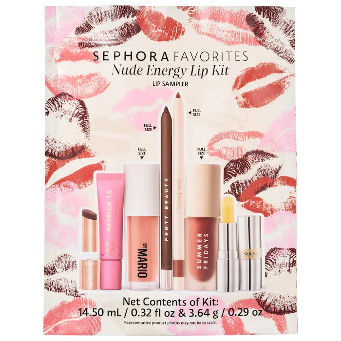 Sephora Favorites Nude Energy Lip Kit Makeup Set