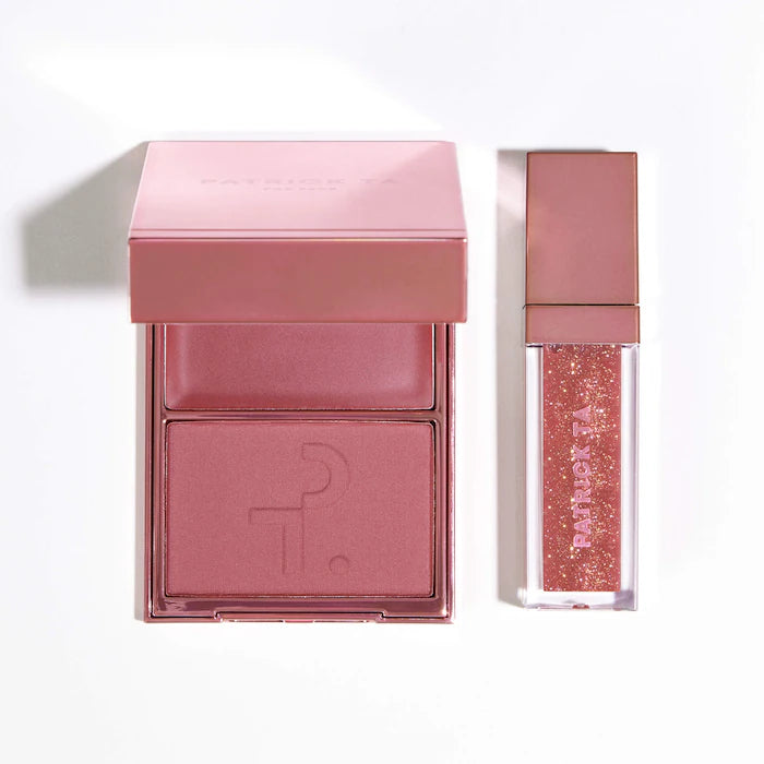 Patrick Ta Patrick's Glow and Gloss Set: Major Headlines Blush Duo and Lip Gloss
