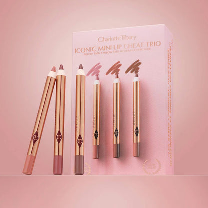 Charlotte Tilbury 
Mini Iconic Lip Cheat Lip Liner Trio