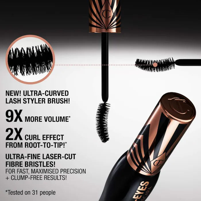 Charlotte Tilbury
Exagger-eyes Volumizing and Curling Mascara