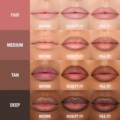 Charlotte Tilbury 
Super Nudes Lip Cheat Contour Duo Lip Liner