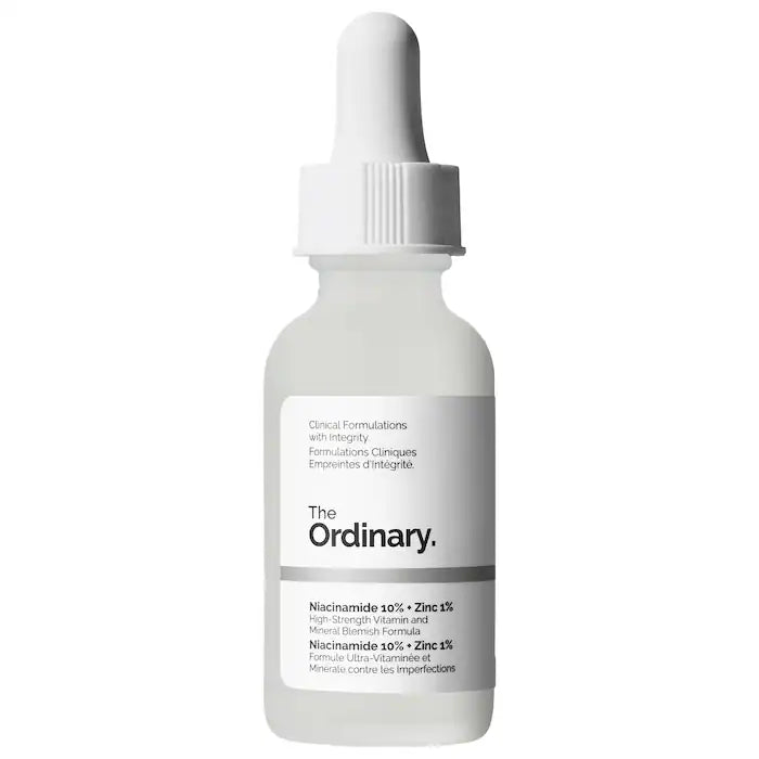 The Ordinary 
Niacinamide 10% + Zinc 1%  Serum for Oily Skin