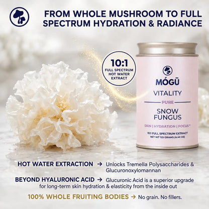 Mógū Vitality Organic Snow Fungus
