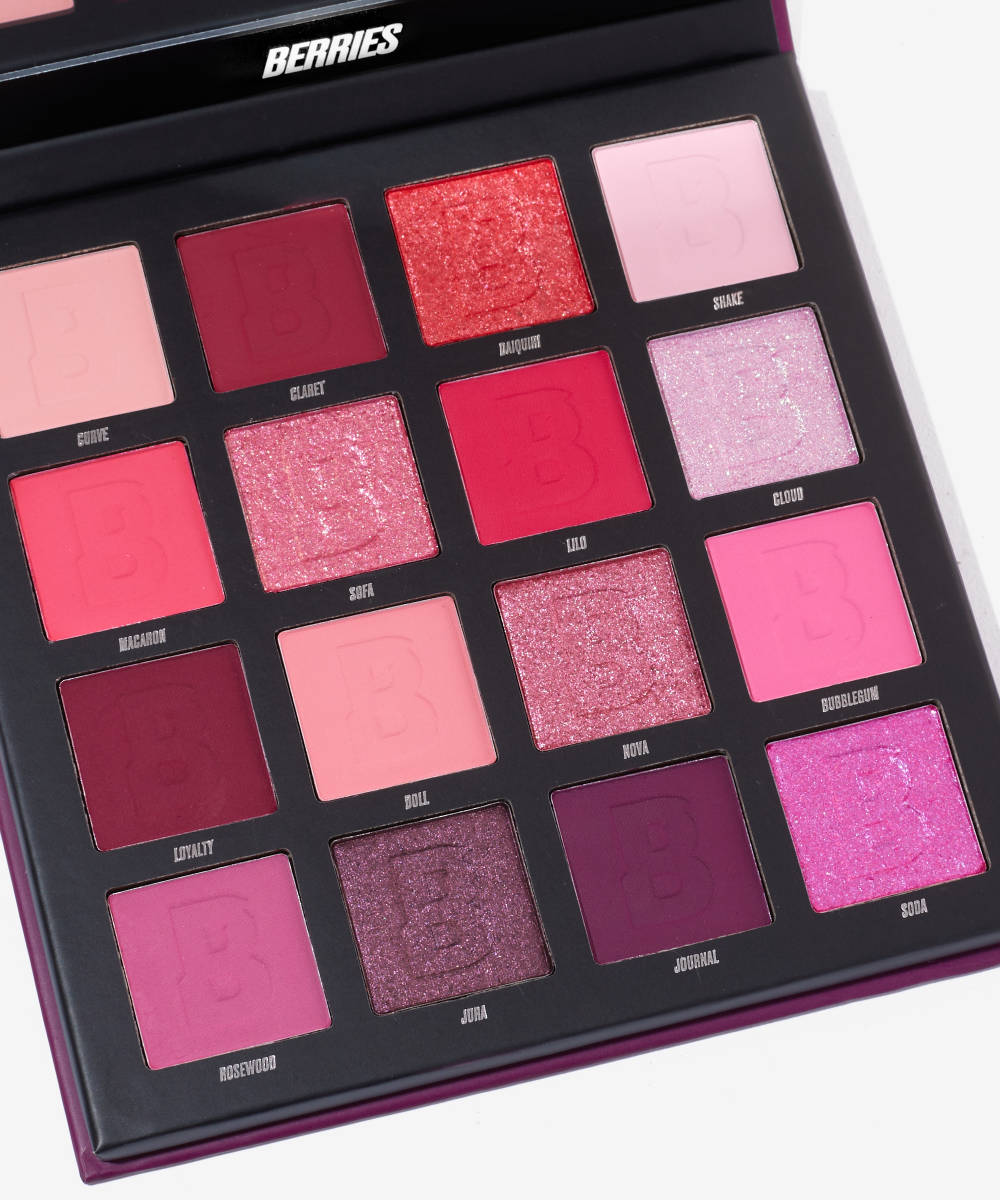 Beauty Bay Berry 16 Color Palette