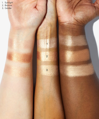 Beauty Bay Highlighter Trio Palette - Golden Glow