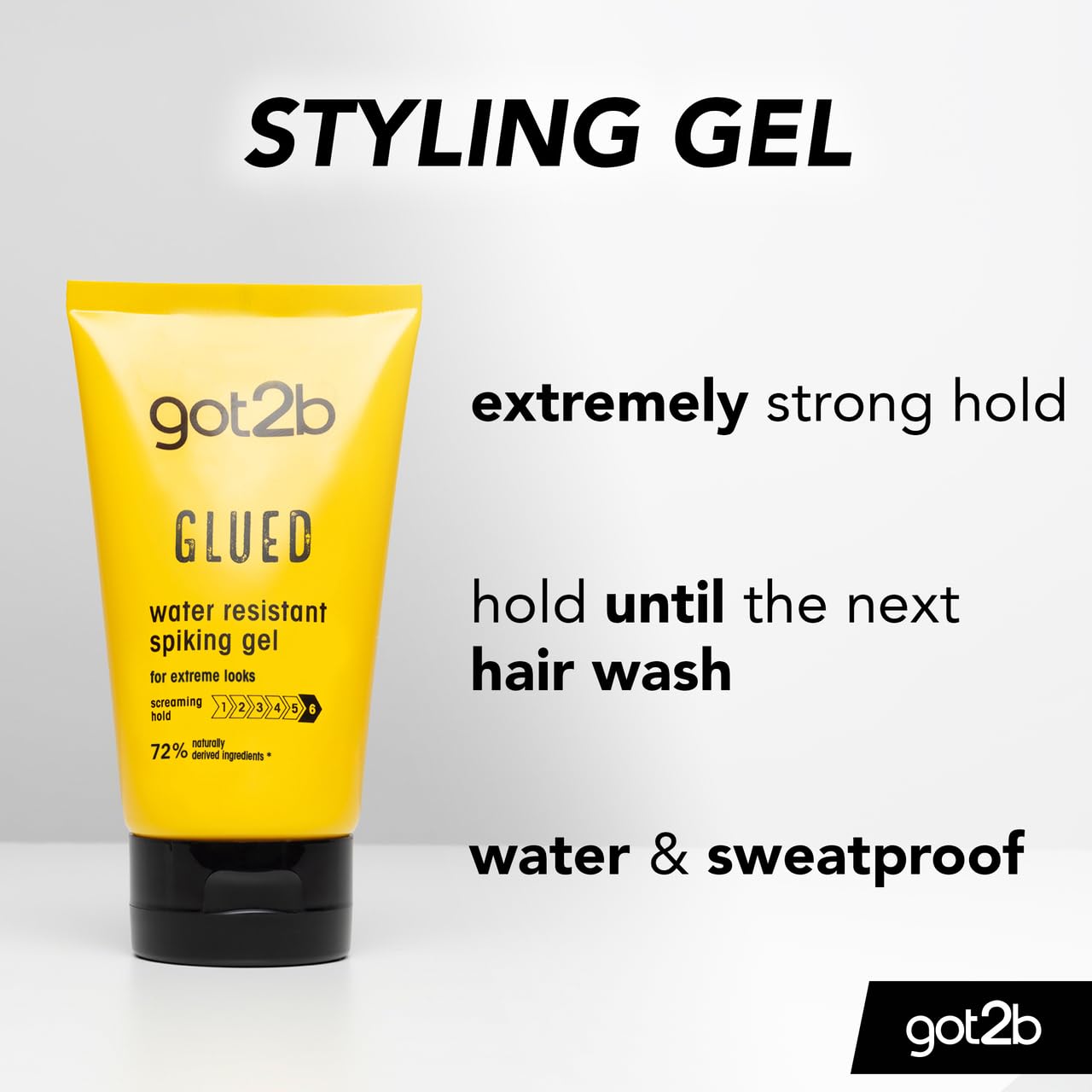 Got2b Glued Spiking Hair Gel Water Resistant