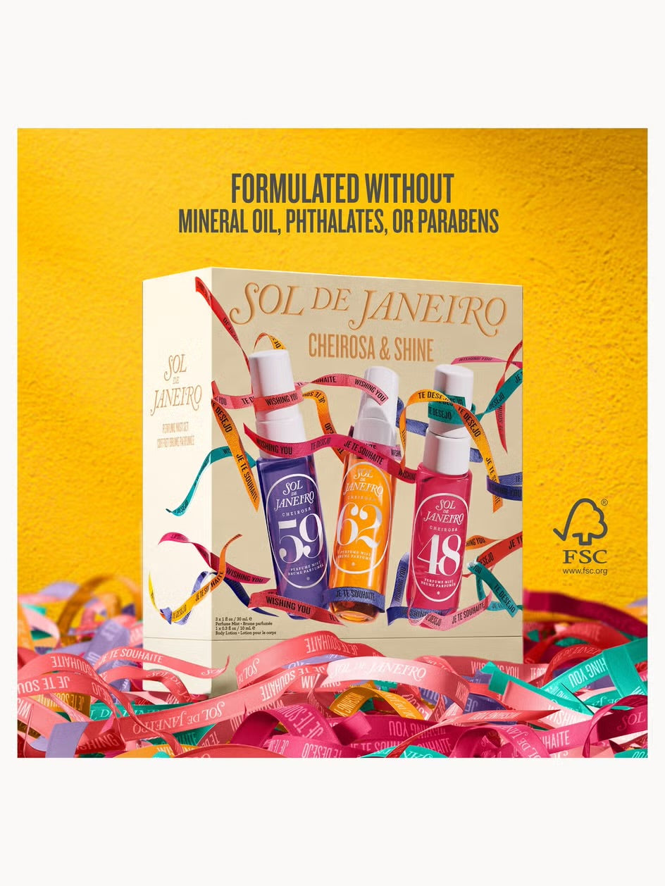 Sol De Janeiro Cheirosa & Shine Set