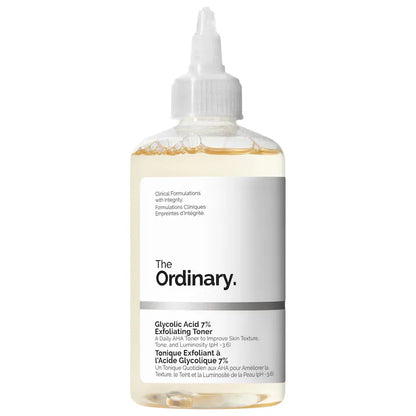 The Ordinary 
Glycolic Acid 7% Exfoliating and Brightening Daily Toner