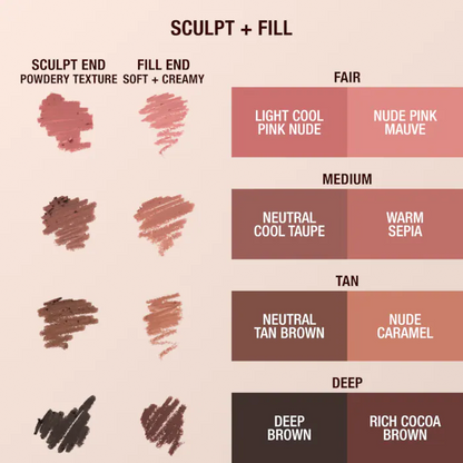 Charlotte Tilbury 
Super Nudes Lip Cheat Contour Duo Lip Liner