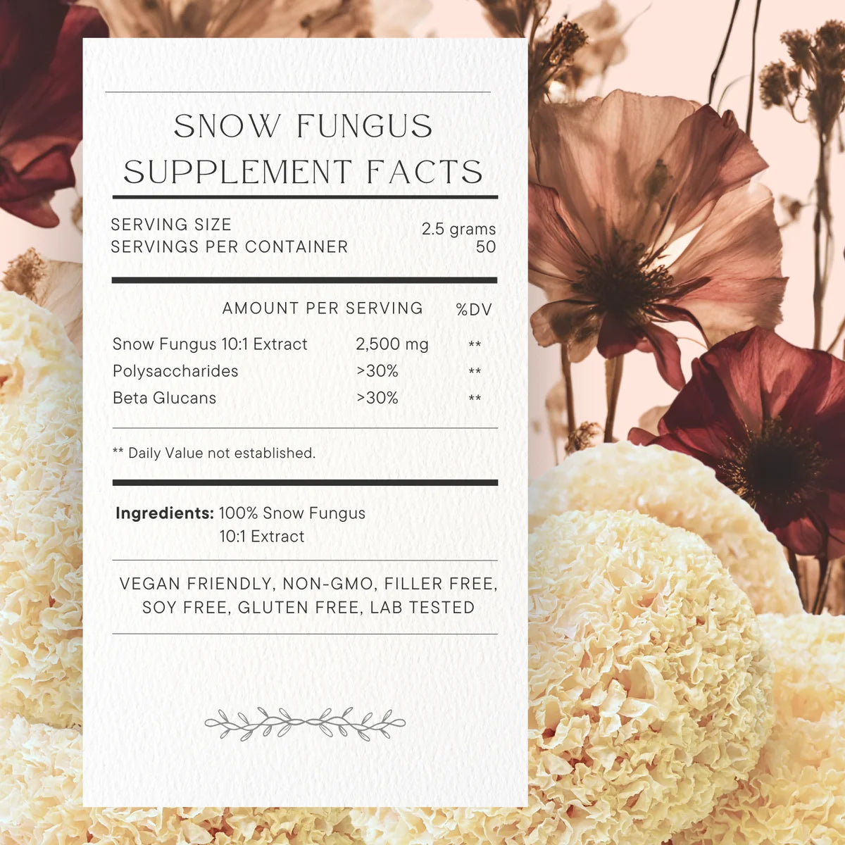 Mógū Vitality Organic Snow Fungus