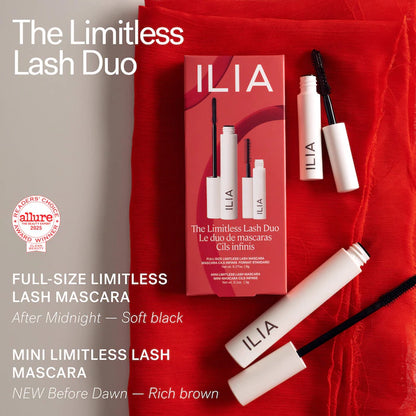 ILIA 
The Limitless Lash Duo - Black & Brown Mascara Gift Set