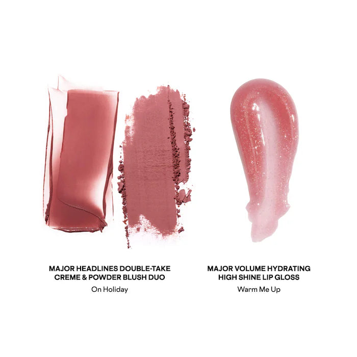 Patrick Ta Patrick's Glow and Gloss Set: Major Headlines Blush Duo and Lip Gloss